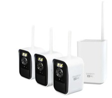 Swann MaxRanger4K 3-Camera Long-Range Wireless Security System NO MONTHLY FEE