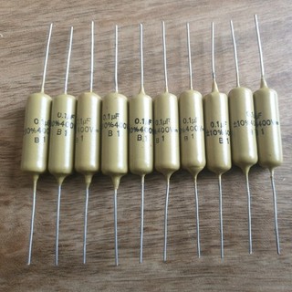 Joblot 10 x Mullard Mustard 0.1uF 100nF 400V Capacitor Marshall Hiwatt JMP JTM