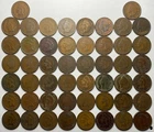 Full Roll of 50 Indian Head Cents All 1800s Pre-1900 IHC Pennies - Lot #5
