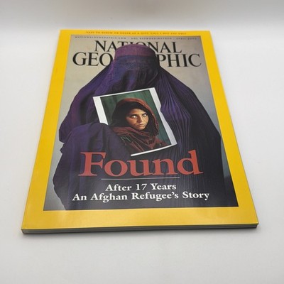 Portugal April 2002 NATIONAL GEOGRAPHIC MAGAZINE - FOUND THE AFGHAN GIRL