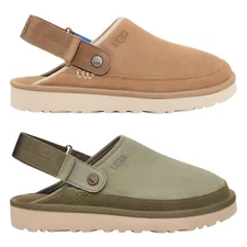 Men UGG Goldencoast CLOG Sand Olive  Suede Shoes Men Size 9-13