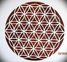 Flower of Life Wall Art Reusable Plastic Stencil - StencilAir