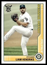 2021 Topps Big League Liam Hendriks AW Oakland Athletics #276 11588