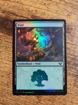 Magic the Gathering Strixhaven Wald C STX375 DE Foil