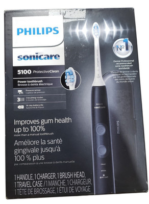Philips Sonicare Protective Clean 5100 Electric Toothbrush Black HX6850/60