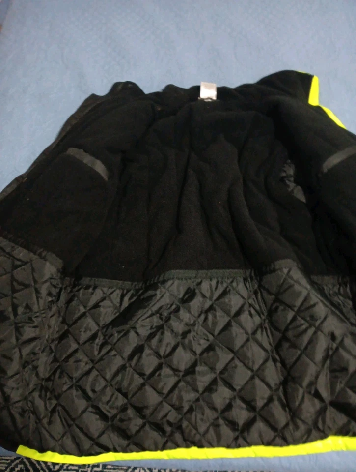 Ergodyne Tenacious Work Coat Reflective Hood 2XL Lime Heavy-duty Extreme Weather - Image 4 of 4