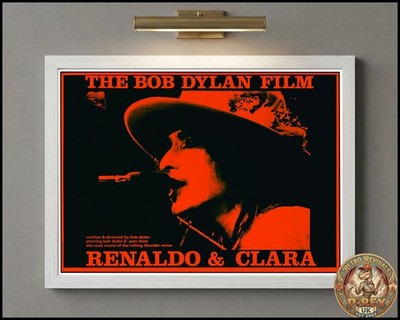 Renaldo und Clara Rolling Thunder Bob Dylan Repro Filmposter - 24x16