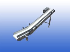Z-shaped elevator conveyor used 30 cm