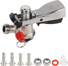 Accoppiatore per Fusti Di Birra Tipo S, Erogatore Di Birra Alla Spina Filettatur