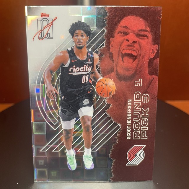 2025-26 Topps Signature Class Pandora #75 Scoot Henderson Trail Blazers