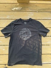 men  s nike dri fit tee shirt EYBL black new without tags