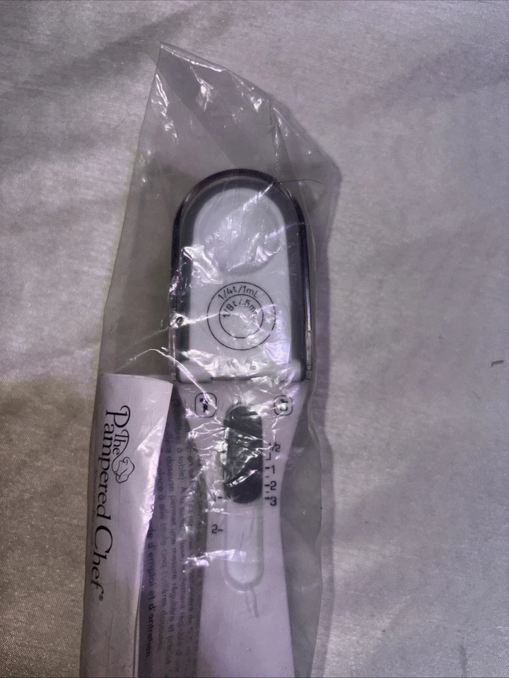Pampered Chef Easy Adjustable Measuring Spoon #2229 - NEW - Image 3 of 3