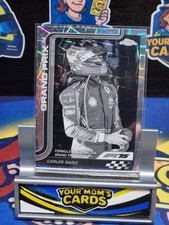 2025 Topps Chrome Formula 1 F1 Carlos Sainz Ferrari Australia GP B&W Laser #95