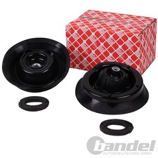 2x FEBI FEDERBEINST&Uuml;TZLAGER DOMLAGER VORNE f&uuml;r MERCEDES W203 C-KLASSE CLK W209