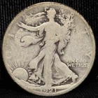 1921 D United States Walking Liberty Half Dollar Silver Coin 50C