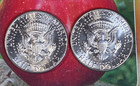 Two 1964 Kennedy Halves 90% Silver..  .72 ounces Silver  They Look uncirculated — photo 2