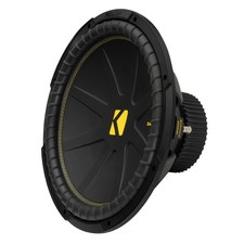Kicker Audio CompC 15" Single Voice Coil Subwoofer - 4 Ohm