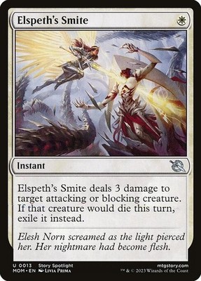 Elspeth's Smite 1x MtG March of the Machine SP/NM