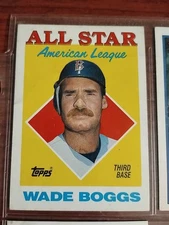Lot Wade Bogs Baseball Cards  Mint Condition Quality.