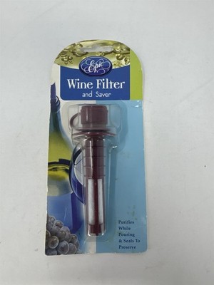 Epic Wine Filter and Saver Pourer Aerator Stopper Seal 2004 New in Package