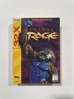 Primal Rage 32x Sega Genesis Video Game CIB Rare HTF Time Warner 1994