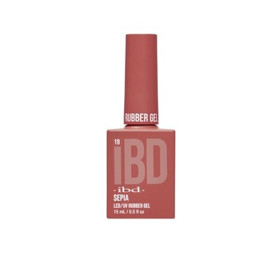 IBD Rubber Gel, Sepia, .5 fl. Oz.