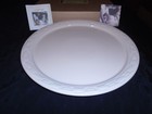 Longaberger Ivory Woven Traditions Pizza/Cake Pan Platter 3188590 — photo 4