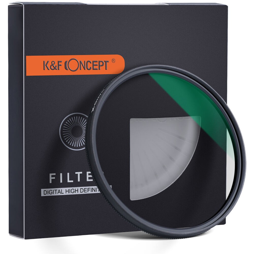 K&F Concept 37mm CPL Slim, Green Coated Filter