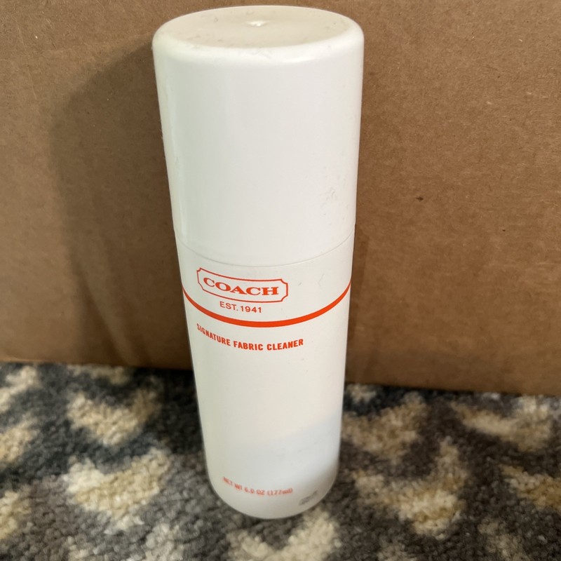 Coach Signature Fabric Cleaner 6oz (177ml) New Unopened 