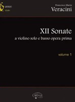 Francesco Maria Veracini | Sonate Violin Solo E Basso 1 | Lyre Series | Buch