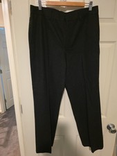 NEW Ted Baker Jefferson Pant Endurance 34/34 L 100 Wool Pants HEMMED Dark Grey