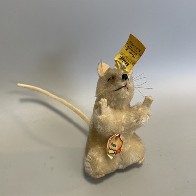Alter Steiff Tier Stofftier 2175/08 Maus  Pieps  9 cm | Vintage Sammlerstück #E9