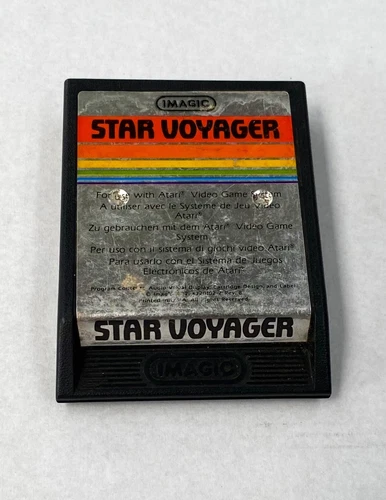 Atari 2600 Star Voyager Game Cartridge PAL Working Imagic