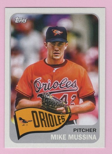 2023 Topps Archives #134 Mike Mussina | Baseball Card