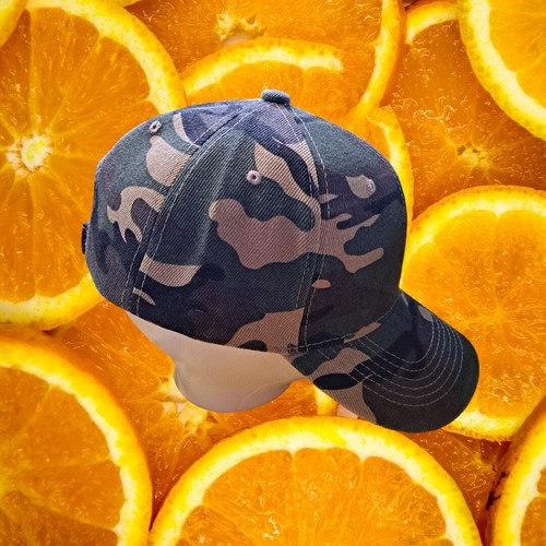 Gorra de béisbol ajustable con cierre de gancho y bucle camuflada DF nueva sin etiquetas - Imagen 5 de 7