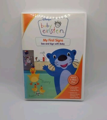 Baby Einstein DVD Lot (My First Signs, Baby Mozart & Baby's