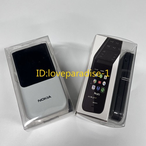 Unlocked Nokia 2720 Flip (2019)4G LTE 512MB 2MP Dual SIM New seal Original phone - Afbeelding 3 van 27