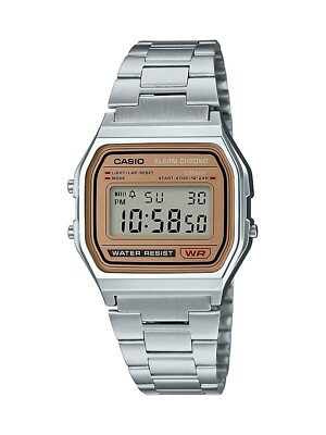 Casio A158WEA-9, Digital Watch, Chronograph, Alarm, Day/Date, 7