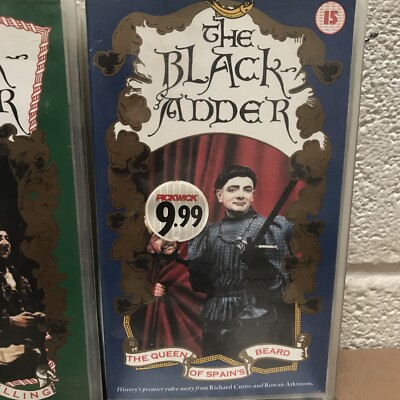 4 Black Adder VHS Video Bundle Blackadder : All Good | eBay UK