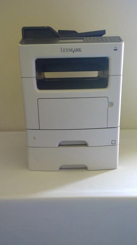 Lexmark MX410de Monochrome Laser Printer, 40ppm, Duplex, Copy, Fax, Printer, Col - image 3 of 4