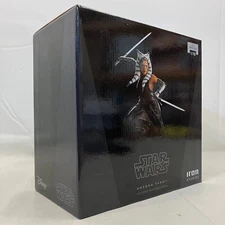 Star Wars Ahsoka Tano Polystone Statute Iron Studios The Mandalorian Boxed