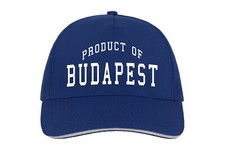Cappello berretto da baseball prodotto Budapest personalizzato regalo di compleanno Ungheria città personalizzata