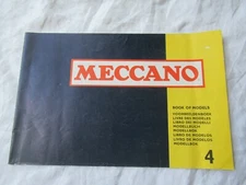 Meccano book of models brochure book #4