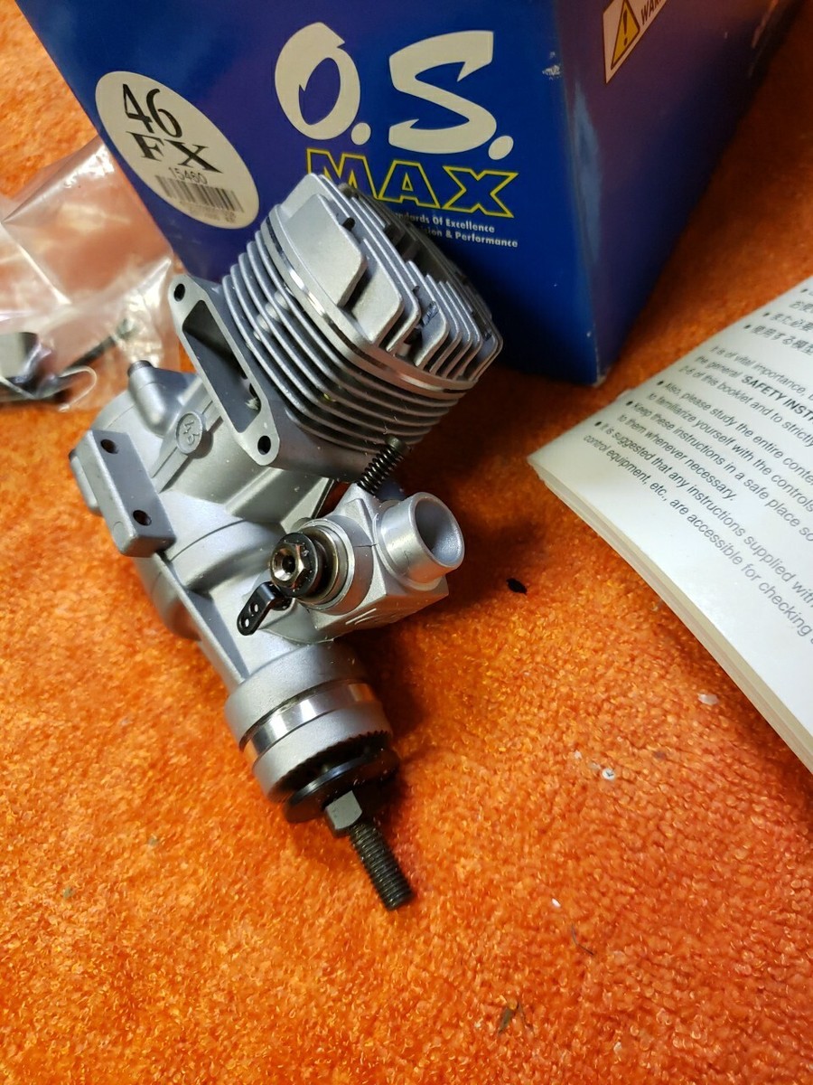 O.S. MAX 46 FX エンジン 本体 OS Engine - OS max 46 FXi - RC motor - Clean | eBay
