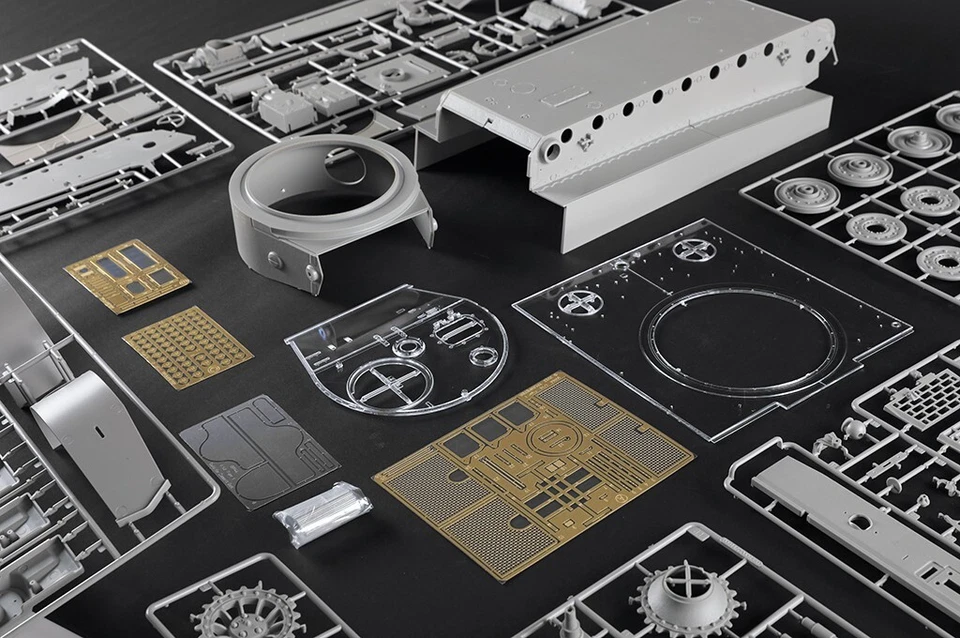 945	Trumpeter: Pz.Kpfw.VI Ausf.E Sd.Kfz.181 Tiger I (Late Production) in 1:16 - Immagine 4 di 4