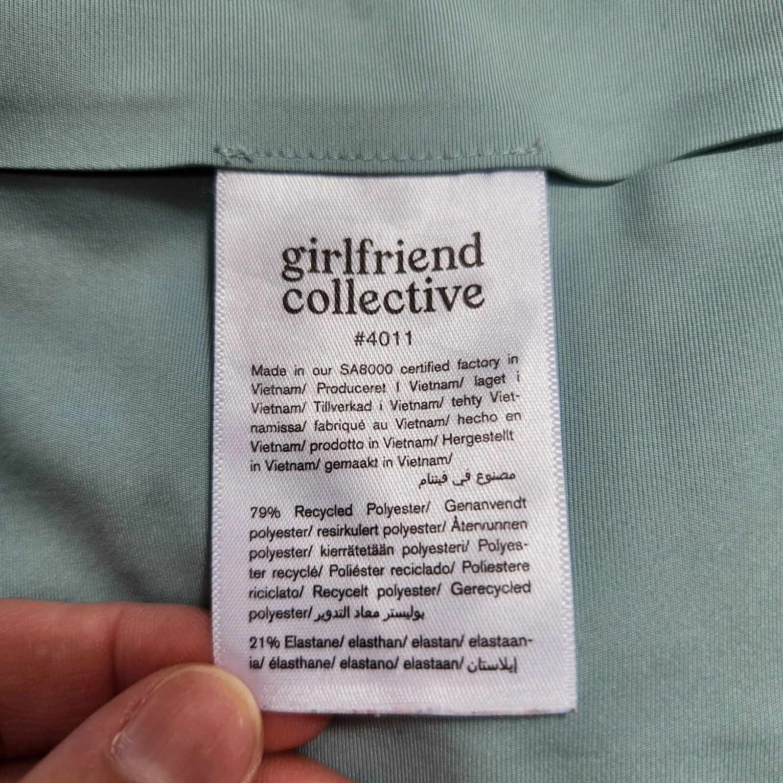 girlfriend-collective glass high-rise compression running shorts