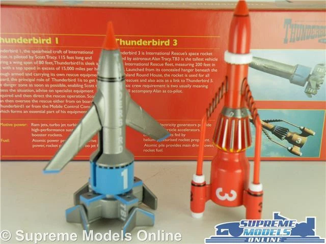 CORGI CC00901 THUNDERBIRDS 1 & 3 MODEL SPACE CRAFT GERRY ANDERSON THUNDERBIRD K8 - Image 3 of 4