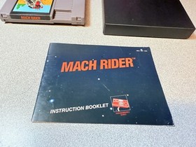 Mach Rider (Nintendo Entertainment System) NES Game Cartridge w/ Manual Tested