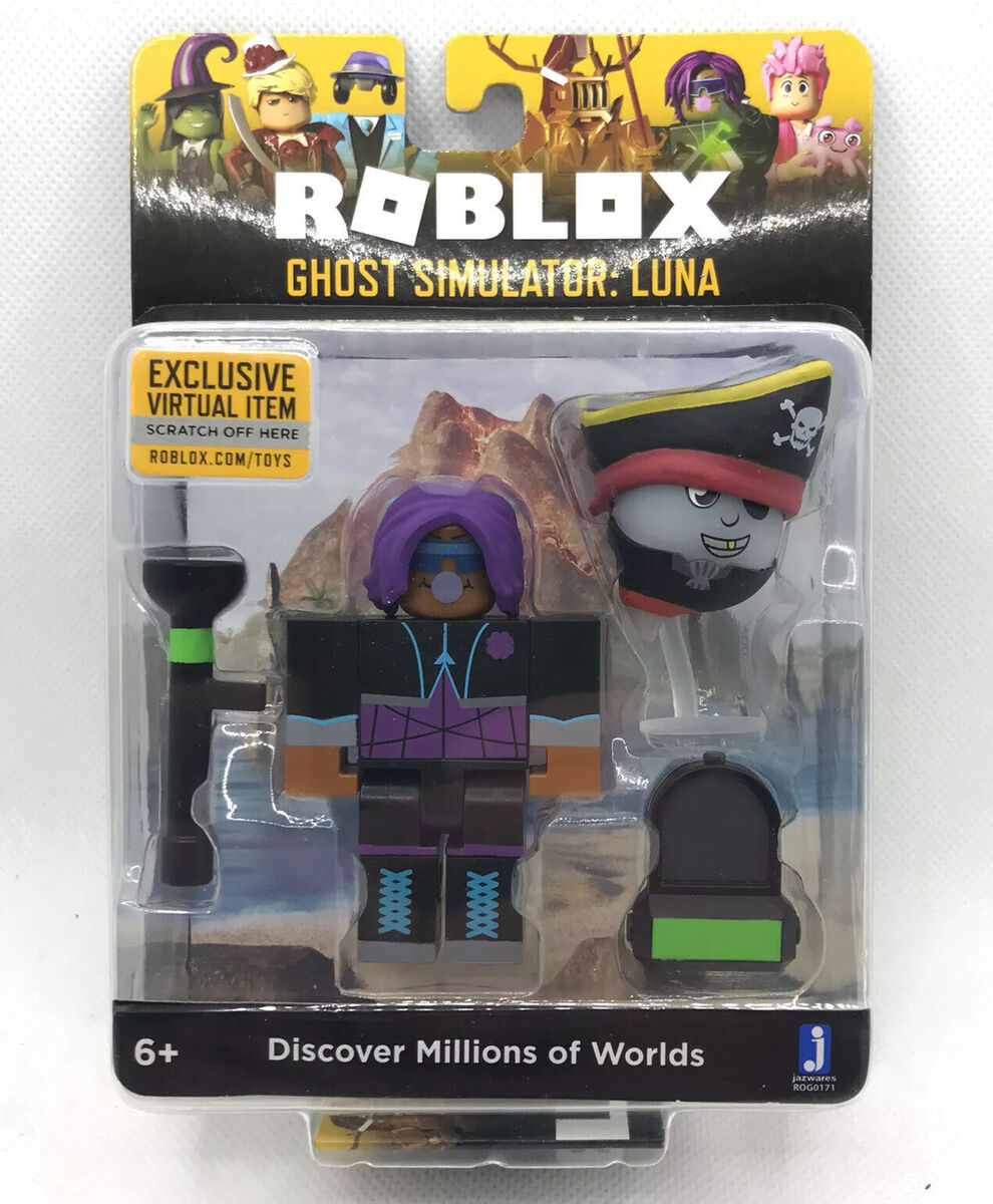 ROBLOX Celebrity SERIES 6 8 GHOST SIMULATOR: LUNA Mini Figure MYSTERY 2  BOXES