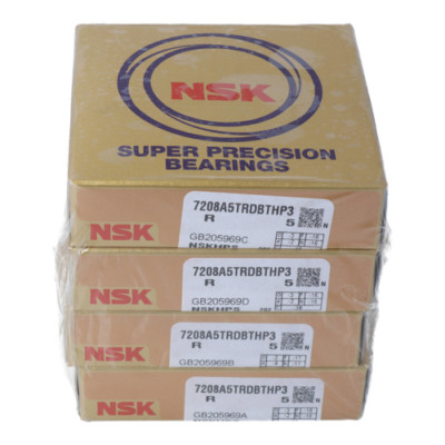 7208A5TRDBTHP3 NSK Nippon Seiko 40 x 80 x 72 mm ANGULAR CONT.  BALL SINGLE ROW